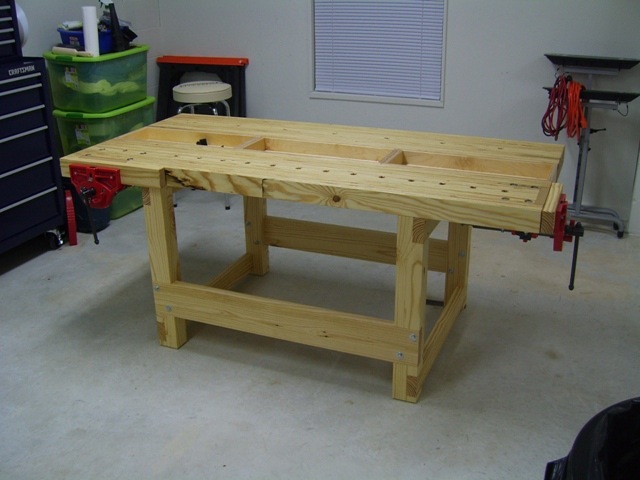 Wood Workbench Plans
