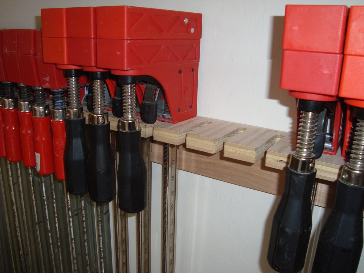 Wood Clamp Rack Plans