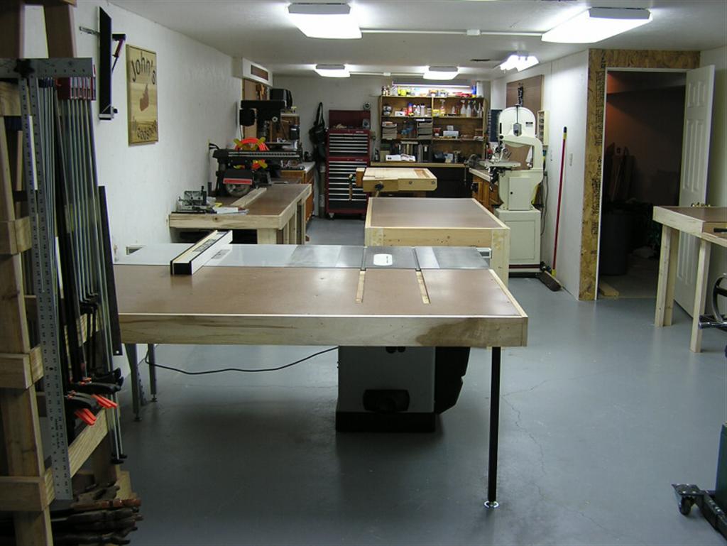 Woodworking Shop Layout Ideas