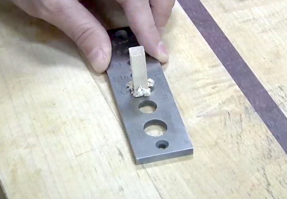 How To Make Strong Wooden Pegs Without A Dowel Plate