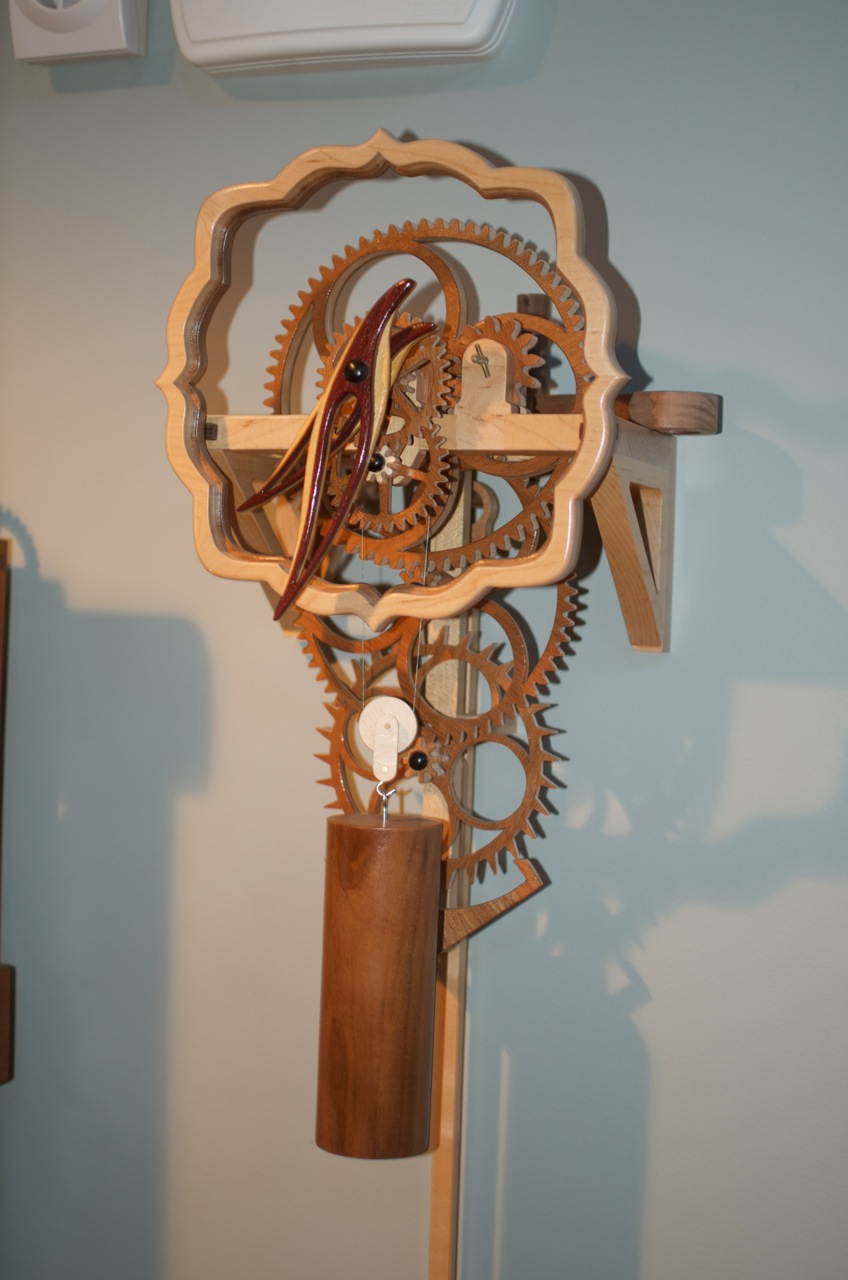212 - Wooden Gear Clock - The Wood Whisperer
