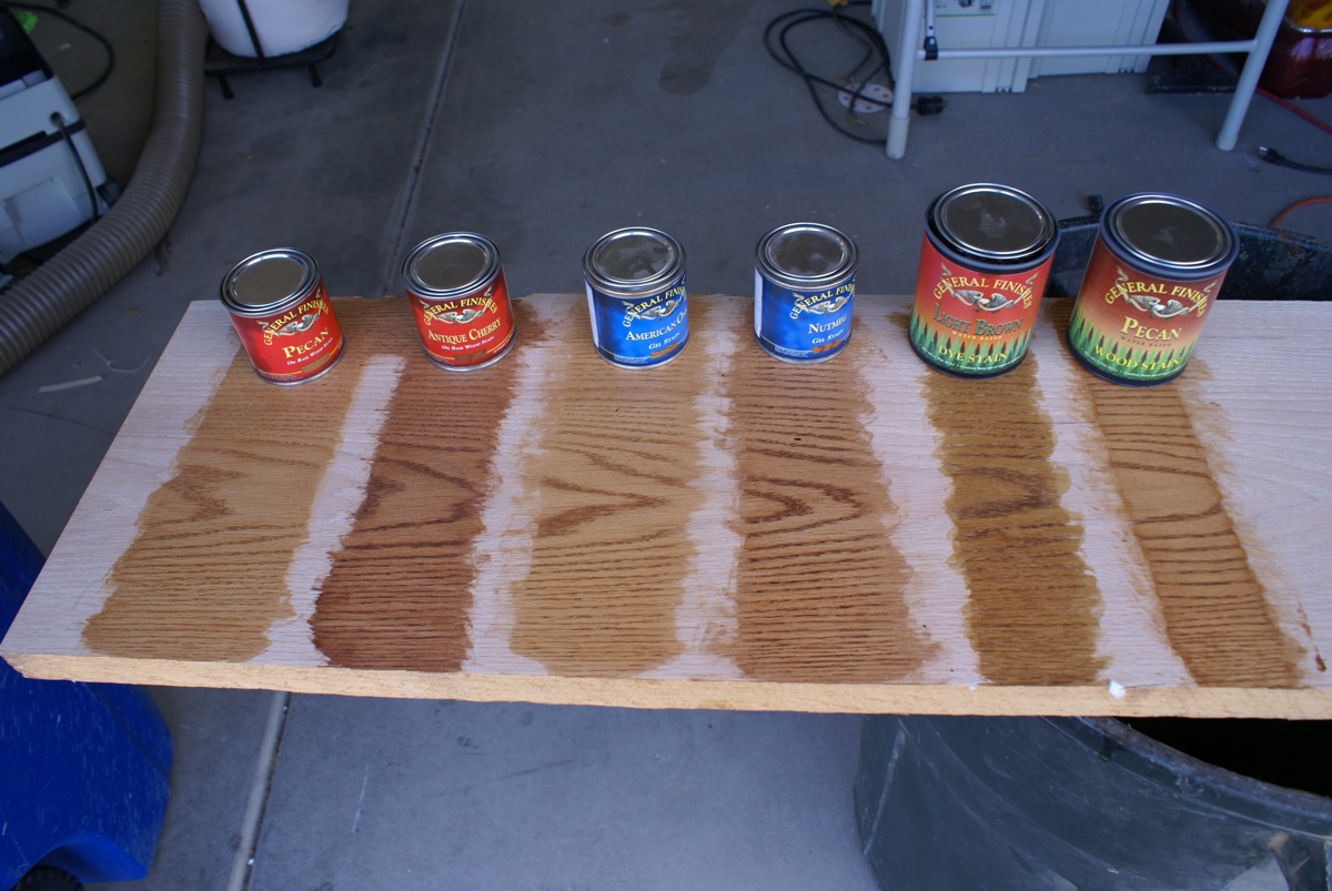 Mohawk Wiping Wood Stain Color Chart