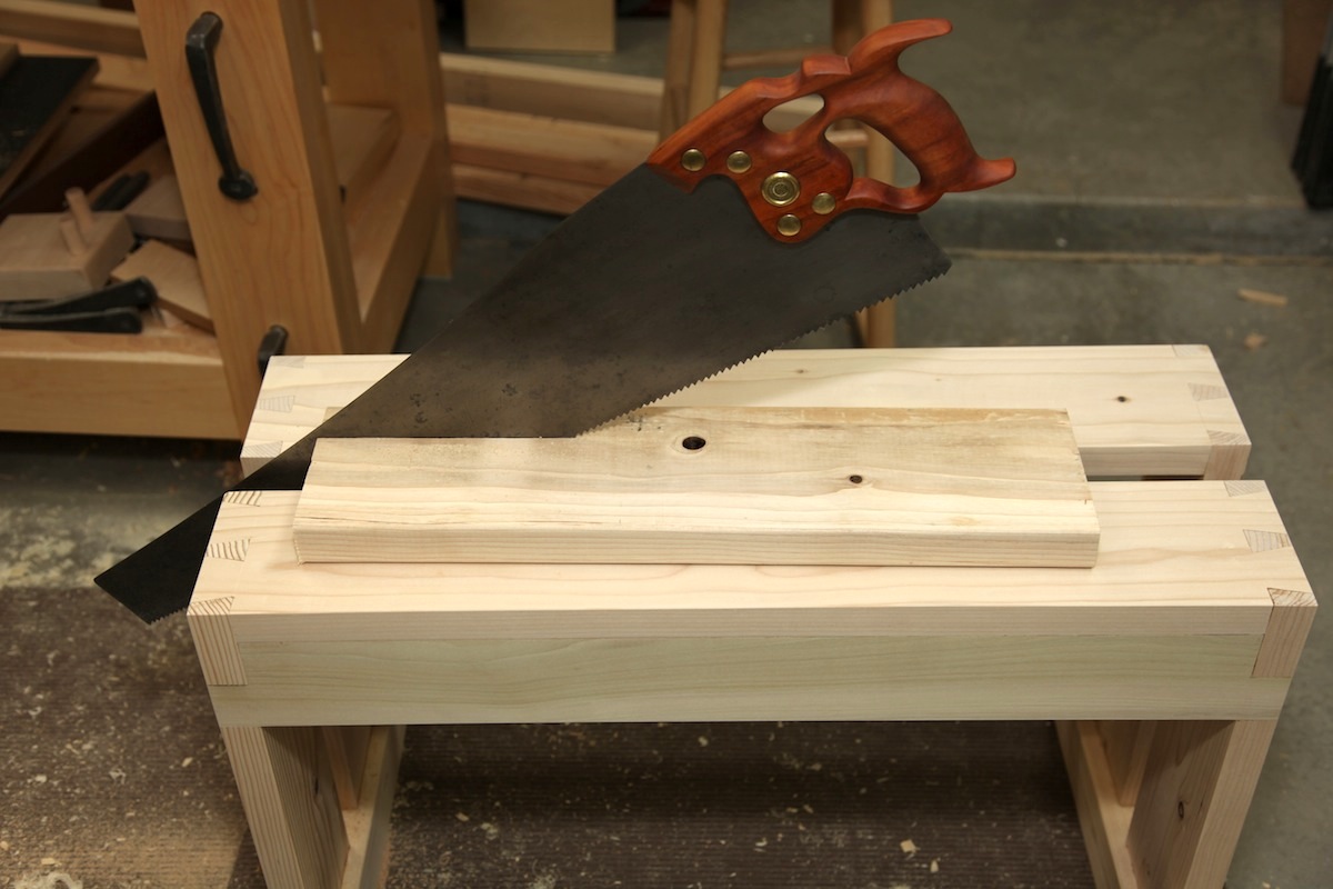 saw bench update – preindustrial craftsmanship