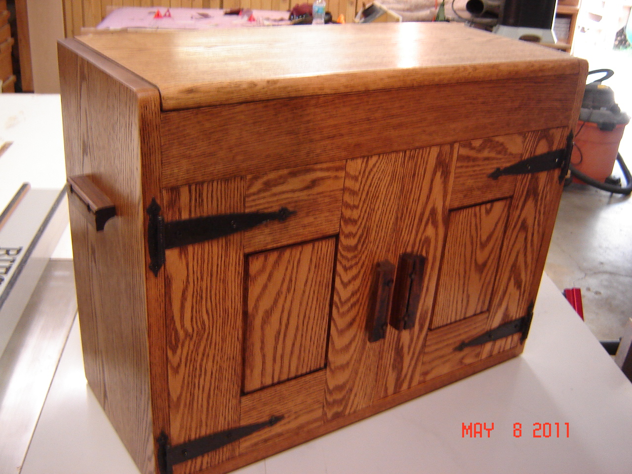 Ray S Fly Tying Cabinet The Wood Whisperer
